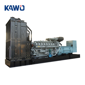 Generador diésel robusto y silencioso con construcción resistente a la intemperie