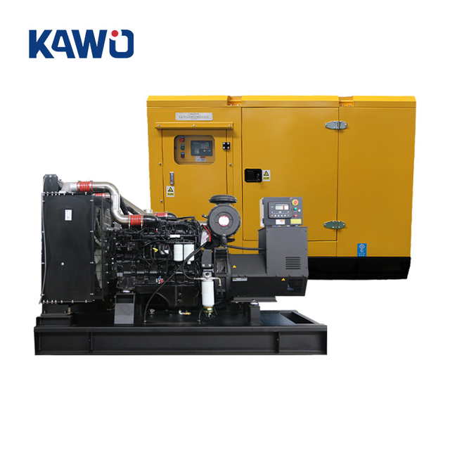 Kawo Venta caliente 10-400KW Grupos electrógenos diésel refrigerados por agua para fábrica Industrial Hospital Granja Hotel Apartamento
