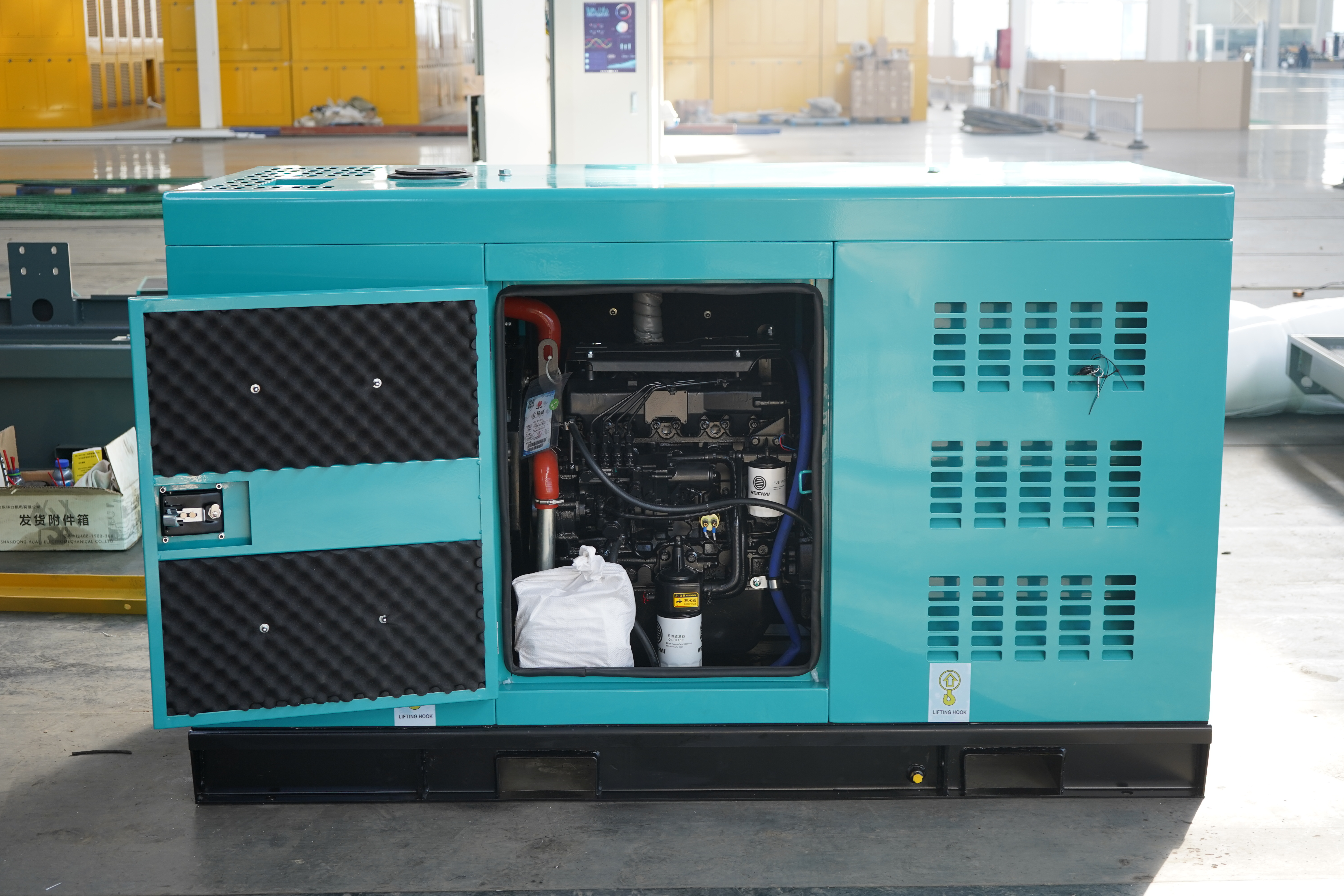 Energía ininterrumpida, silencio inigualable: el grupo electrógeno diésel Silent Canopy de 30 KW de KAWO